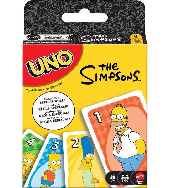 Mattel Games UNO The Simpsons