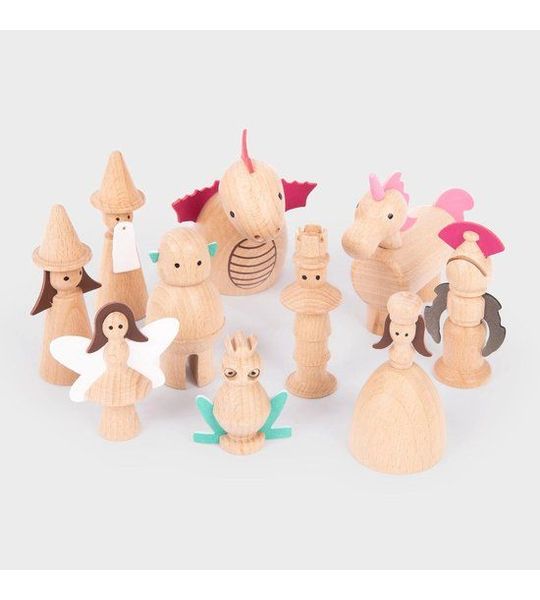 tickit® Houten Betoverde Figuren