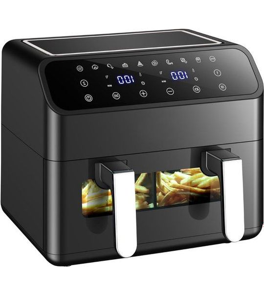 ApexArte® Heteluchtoven - Oven - Airfryer Oven - Zwart