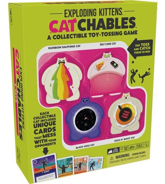 Exploding Kittens Catchables Core Set - Vangspel voor kinderen