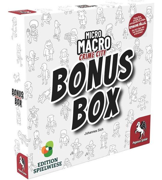 Pegasus MicroMacro: Crime City - Bonus Box, Bordspel, Familie, Familiespel