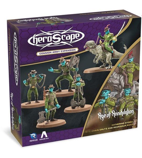 Heroscape Age of Annhilation Gruts and Ramosaur - Bordspel Uitbreiding - Engels