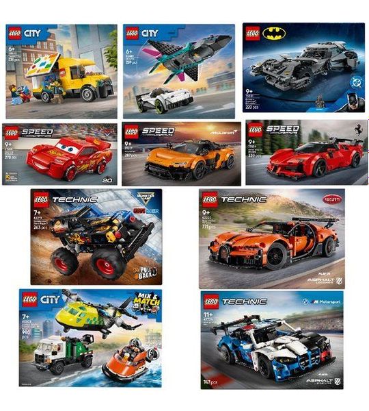 LEGO voertuigen bouwset - creatief speelgoed voor kinderen