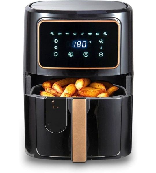 REN® Airfryer XXL - Mini-oven - Heteluchtfriteuse - Zwart - 36cm x 40cm x 36cm