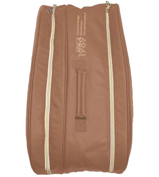 Sane Pro leren padeltas Marrón ÚNICA