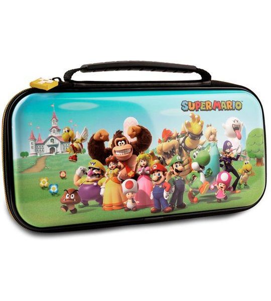 Nacon Mario Meerkleurig Harde Case Switch2 Switch Oled Switch