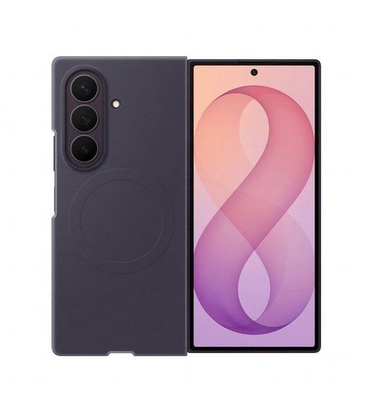 Samsung Silicone Magnet Telefoonhoesje Voor Samsung Z Fold8 Ultra Paars