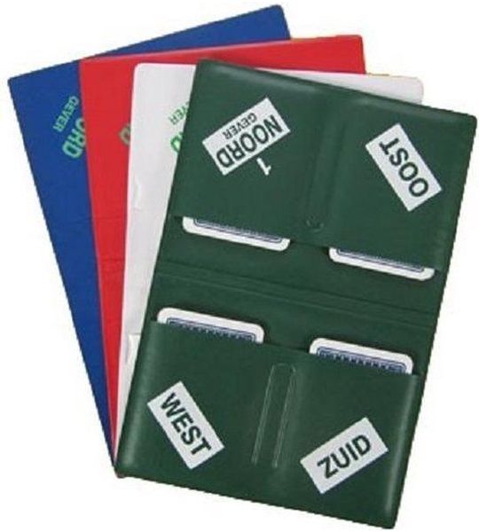 Voorbedrukte mapjes 1 t/m 8 GROEN