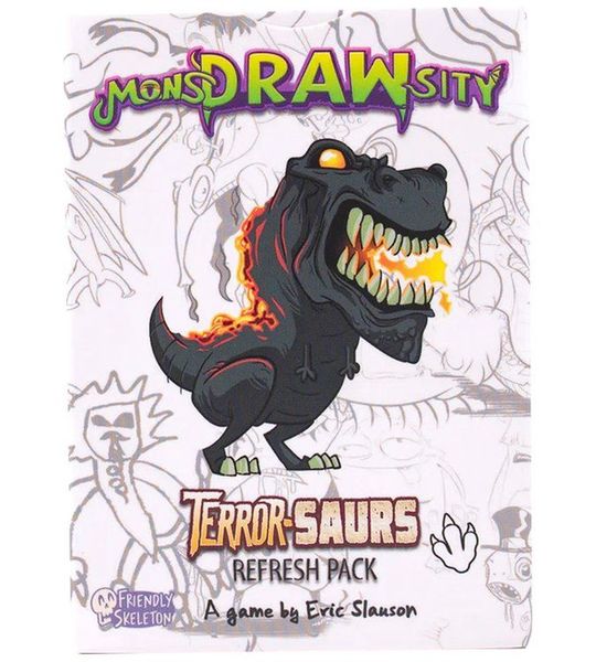 MonsDRAWsity TerrorSaurs Refresh Pack - Bordspel uitbreiding - Engels