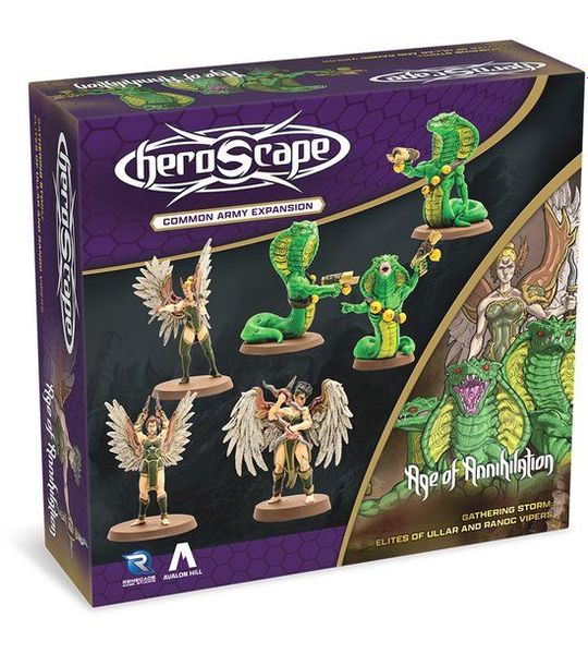 Heroscape Age of Annhilation Elites and Vipers - Bordspel uitbreiding - Engels