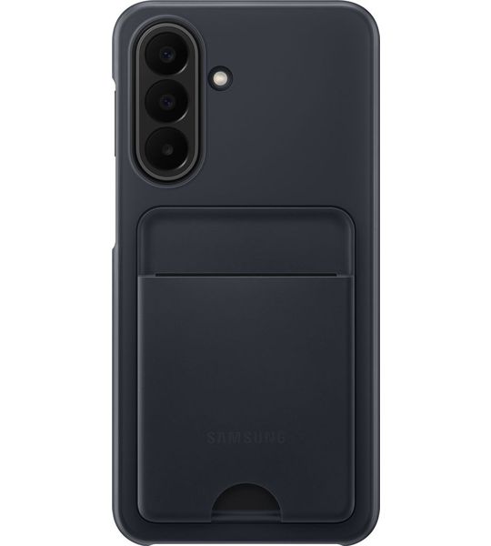 Samsung Galaxy A27 Card Slot Back Cover Zwart