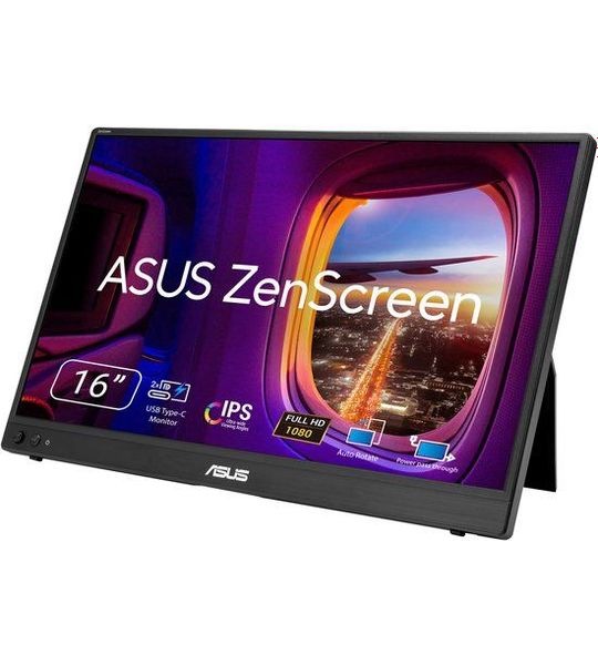 Asus Zenscreen Mb16ahve - 15.6 Inch 2k 1920 X 1080 Pixels Ips