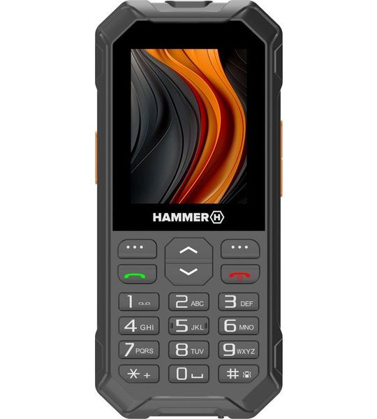 Hammer 6 Lte Bar Phone - 128 Mb Zwart