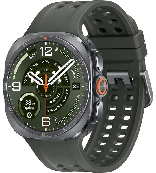 Samsung Galaxy Watch Ultra 2 5G Titanium Zilver/Groen 47mm