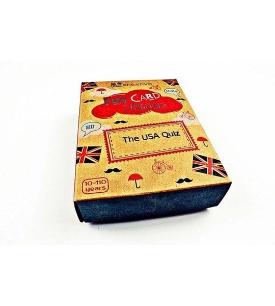 Fun Card English The USA Quiz