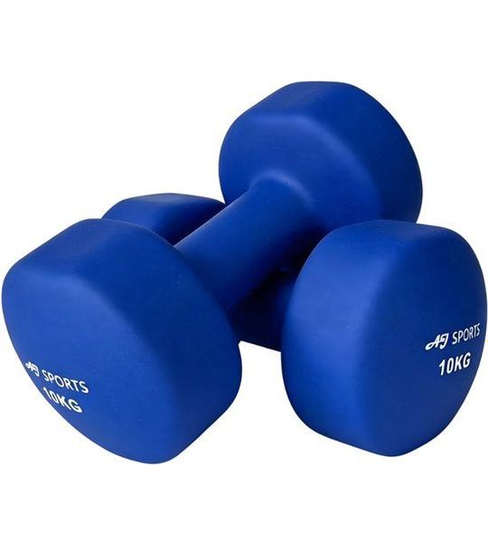 AJ-Sports Dumbbell set vinyl - 2 x 10kg