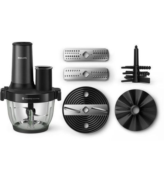 Philips 3000-serie Hr1507/00 Hakmolen Zwart