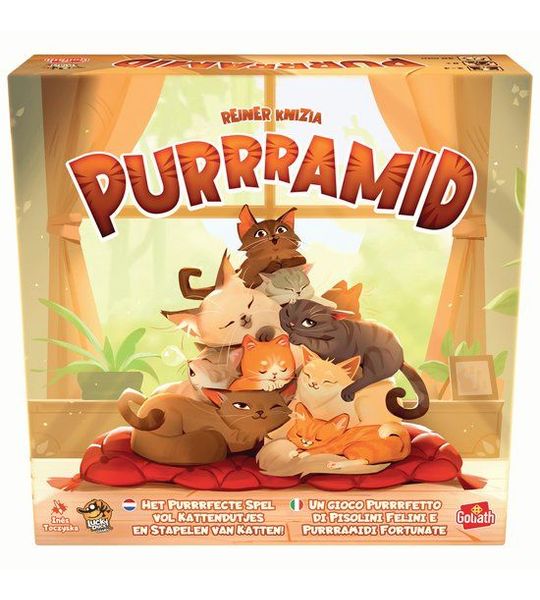 Purrramid - Familiespel - 2 tot 4 spelers - vanaf 8 jaar
