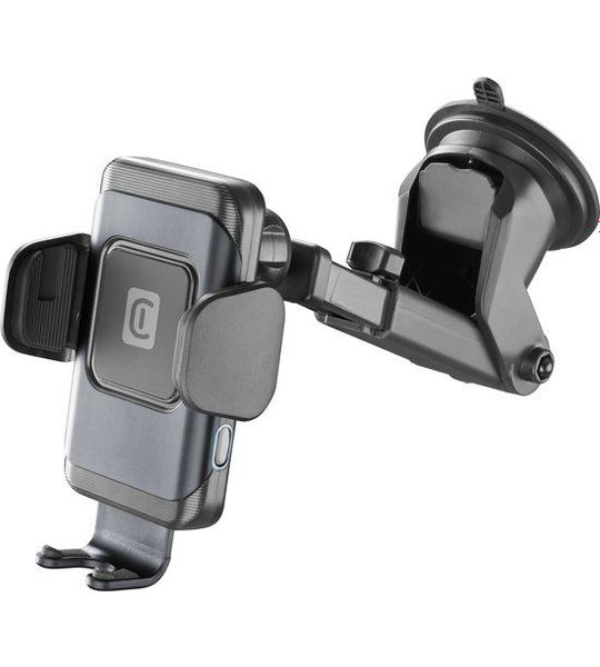 Cellularline Autohouder, Hug Air Draadloos Opladen 15w, Zwart