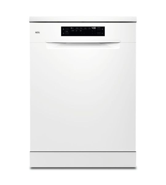 AEG GF6100C2SNW Vrijstaande vaatwasser Wit