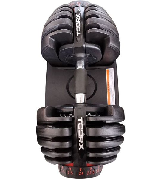 Toorx Fitness MCR-24 Verstelbare Dumbbell 2,5 tot 24 kg