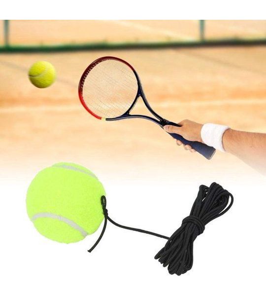 Dailygoody - Tennis Beginners Trainingsbal - Tennisbal met koord - 4M
