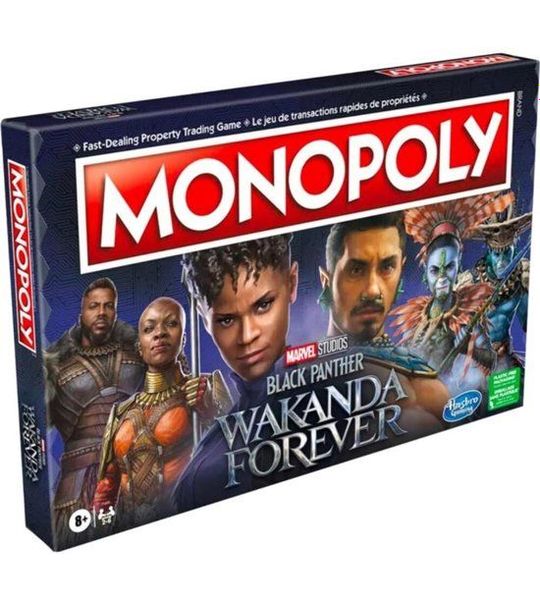 Monopoly Marvel Studios Black Panther Wakanda Forever