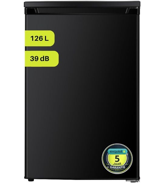 Exquisit KS16-V-E-040DB Tafelmodel koelkast zonder vriesvak Zwart