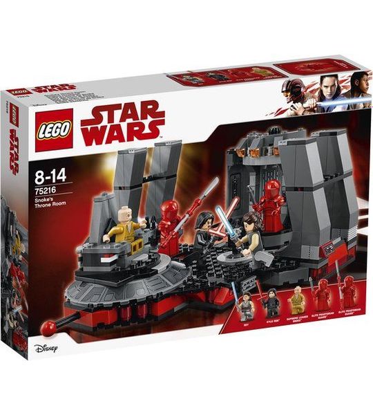 LEGO Star Wars Snoke's troonzaal 75216
