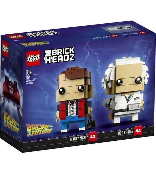 LEGO BrickHeadz Marty McFly en Doc Brown 41611