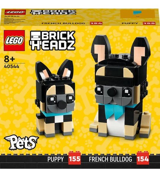 Lego 40544 Brickheadz Franse bulldog