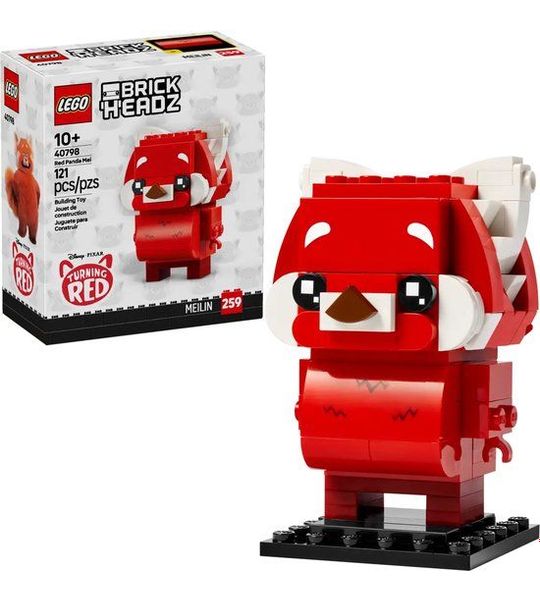LEGO Disney Turning Red Brickheadz 40798 - Rode Panda Mei