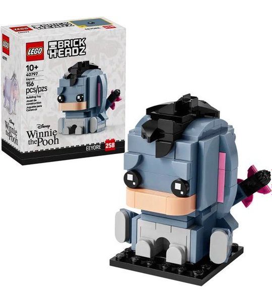 LEGO Disney Winnie de Poeh Brickheadz 40797 - Iejoor - Eeyore