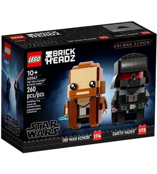 LEGO Star Wars Brickheadz 40547 - Obi-Wan Kenobi™ & Darth Vader™