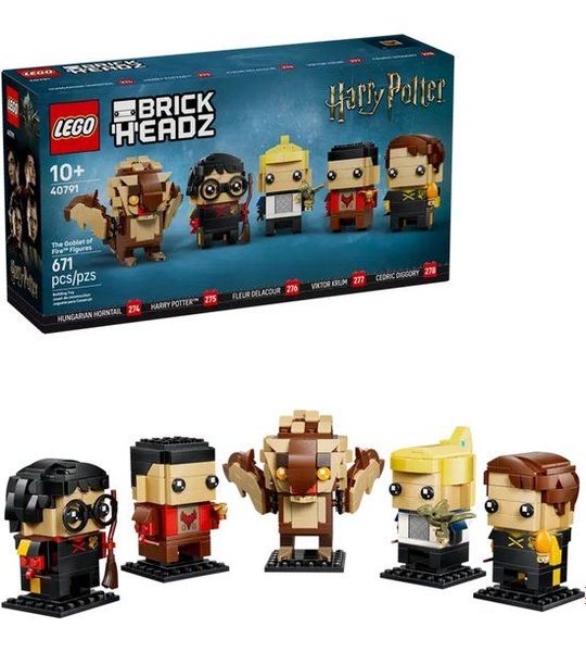 LEGO Harry Potter Brickheadz 40791 - De Vuurbeker Figuren