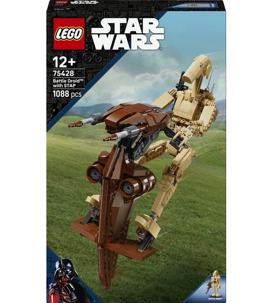 LEGO® Star Wars: The Phantom Menace™ Battle Droid™ met STAP - 75428