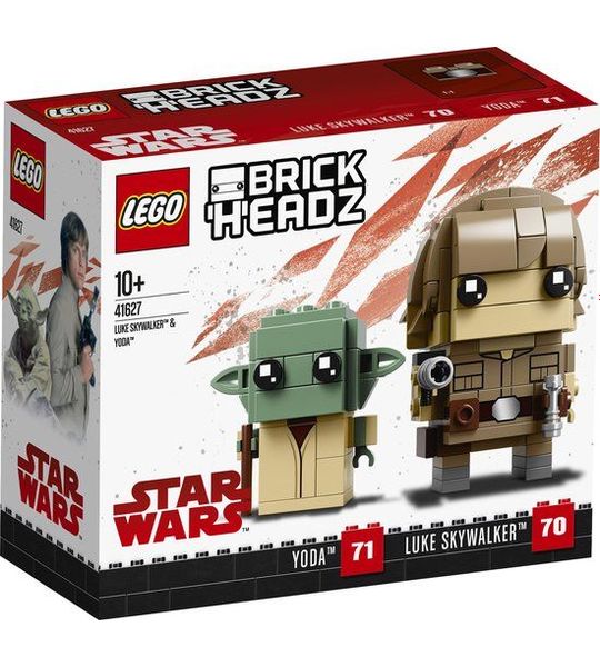 LEGO BrickHeadz Luke Skywalker & Yoda 41627
