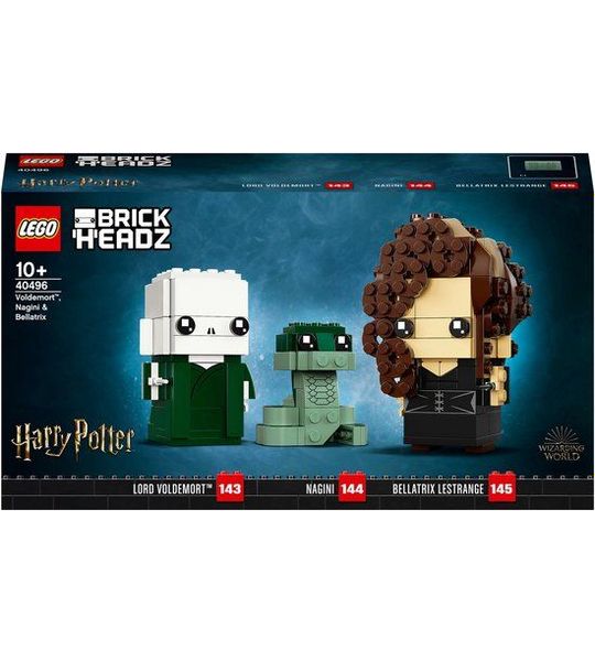 Lego Harry Potter 40496 Brickheadz Voldemort™, Nagini & Bellatrix
