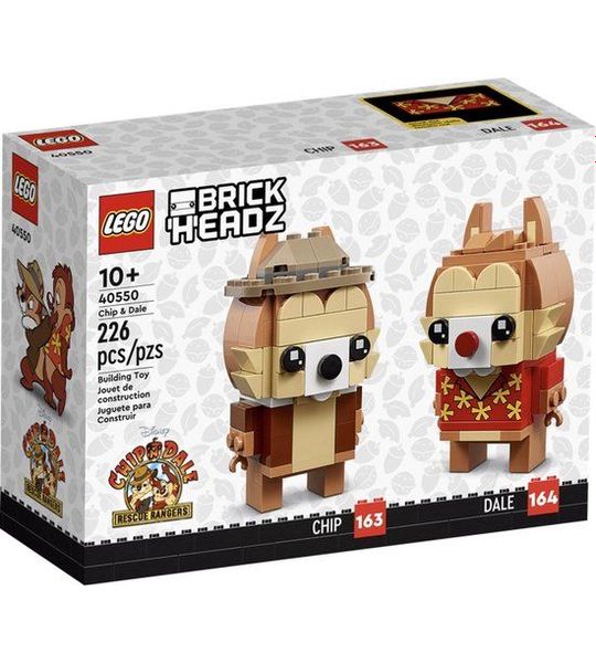 Lego 40550 Brickheadz Knabbel en Babbel