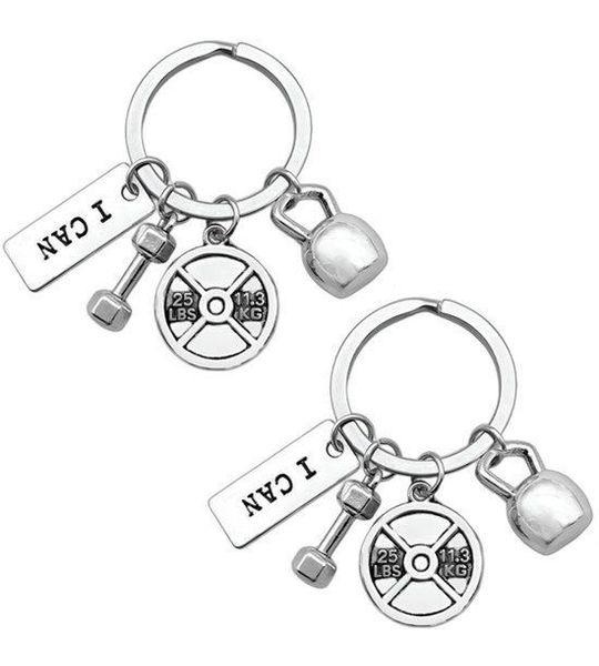 Jhubersproducts - Dumbbell halter en - Sleutelhanger fitness