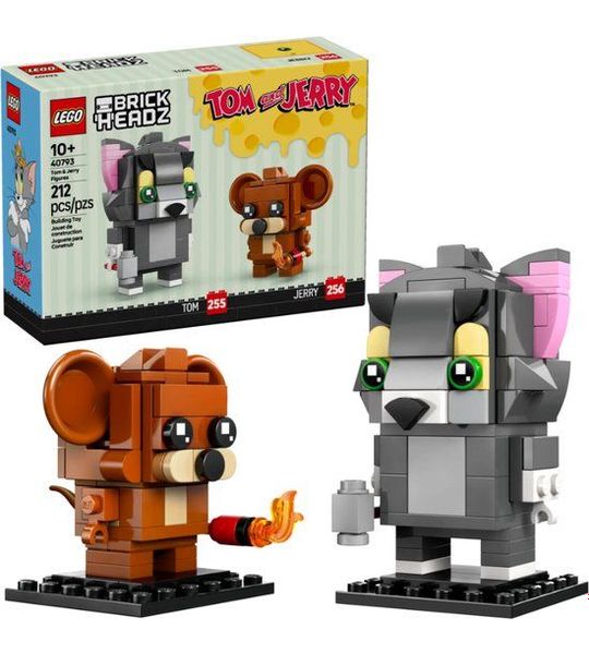 LEGO BrickHeadz 40793 - Tom en Jerry figuren