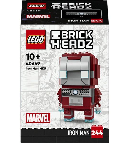 LEGO Marvel Brickheadz 40669 - Iron Man MK5