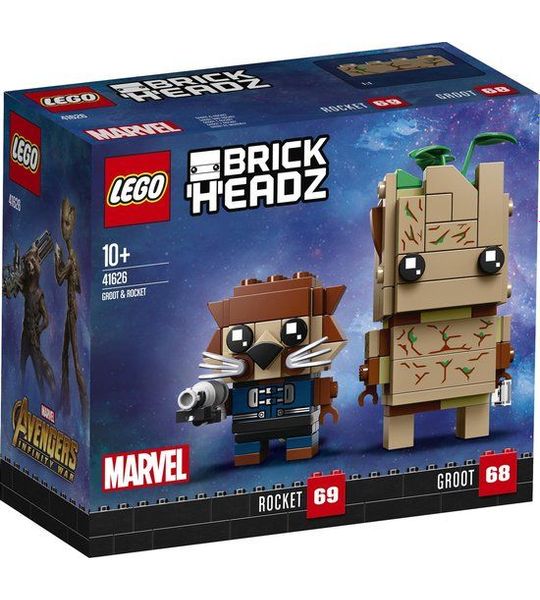 LEGO BrickHeadz Groot & Rocket 41626
