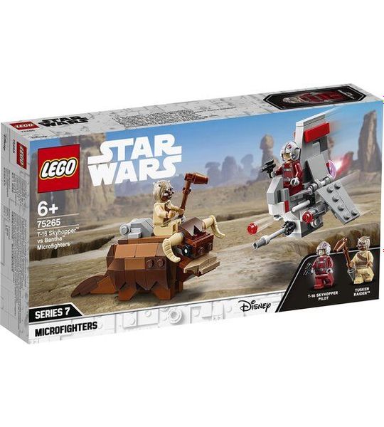 LEGO Star Wars T-16 Skyhopper vs Bantha Microfighters 75265