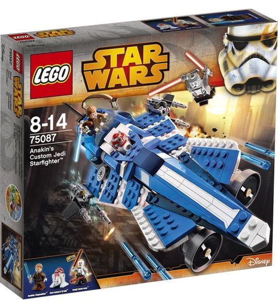 LEGO Star Wars Anakins Custom Jedi Starfighter - 75087