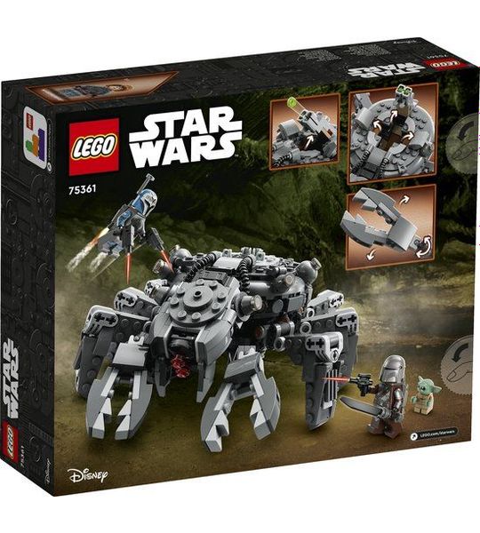 LEGO Star Wars:The Mandalorian Spider Tank - 75361