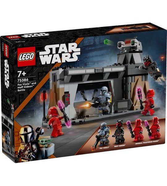 LEGO Star Wars™ Paz Vizsla™ en Moff Gideon™ duel 75386