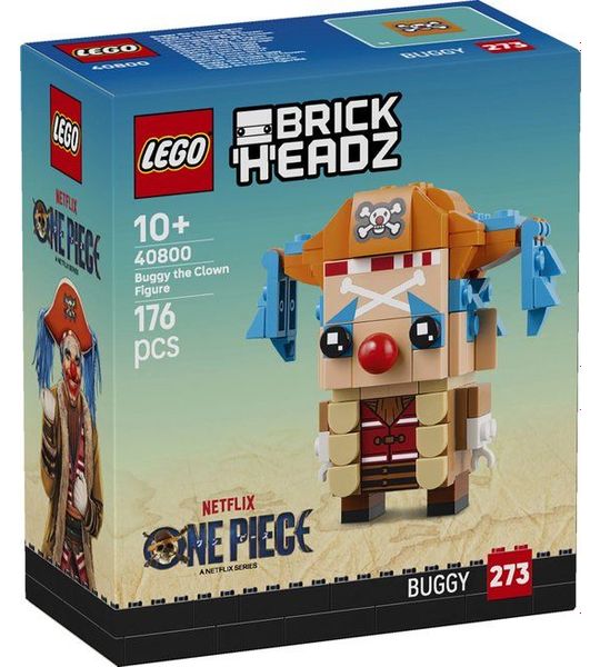 LEGO Netflix One Piece Brickheadz 40800 - Buggy de Clown