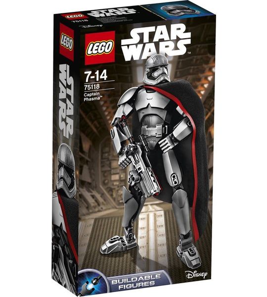 LEGO Star Wars Captain Phasma Bouwfiguur Meerkleurig 75118