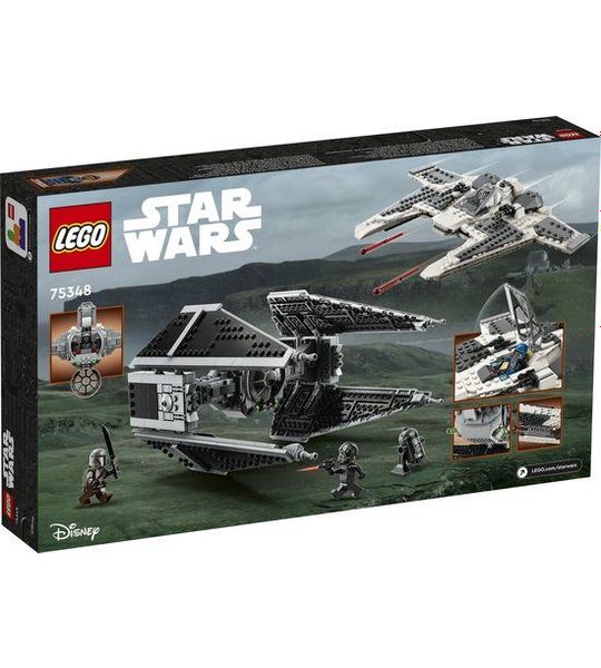 LEGO Star Wars Mandalorian Fang Fighter vs. TIE Interceptor Set - 75348